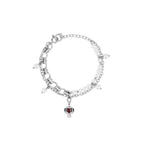 Bad Pomegranate Pearl Bracelet