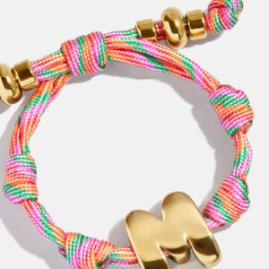Knotty Initial Custom Bracelet - Bold Multi Single Letter