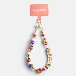 Clemson University Beaded Bandana Phone Charm - Clemson University