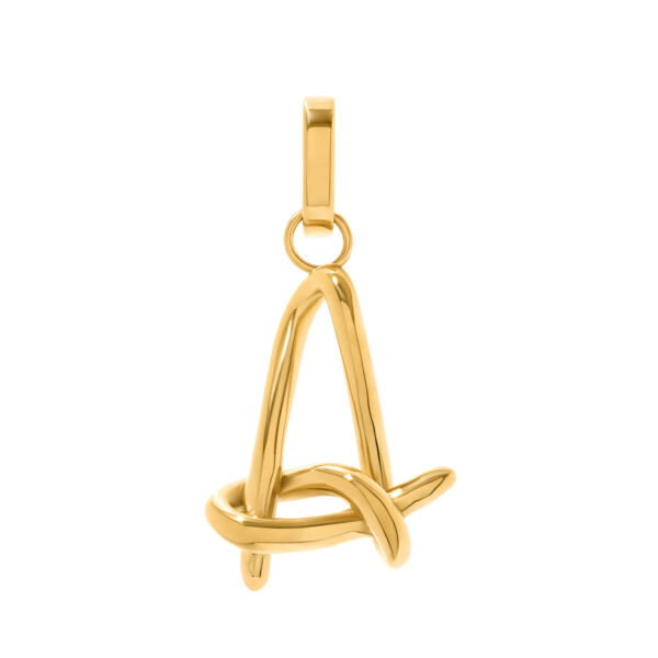 Written in The Sands Initial Pendant (Gold) - CS Replacement