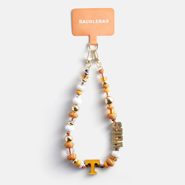 University of Tennessee Beaded Bandana Phone Charm - University of Tennessee