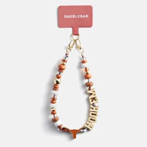 University of Texas at Austin Beaded Bandana Phone Charm - University of Texas at Austin