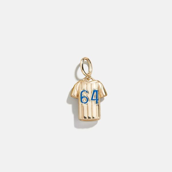 Jersey Custom Cluster Charm - Blue