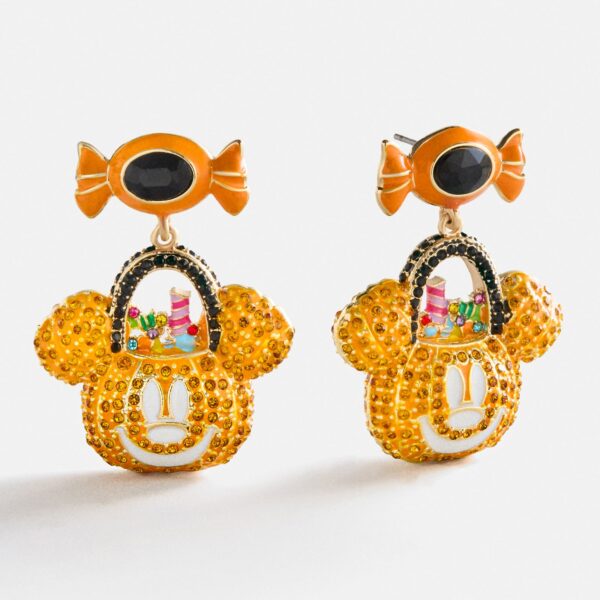 Disney Mickey Mouse Glow-In-The-Dark Trick Or Treat Earrings - Multi