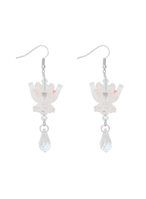 Small Chandelier Earrings - Iridescent