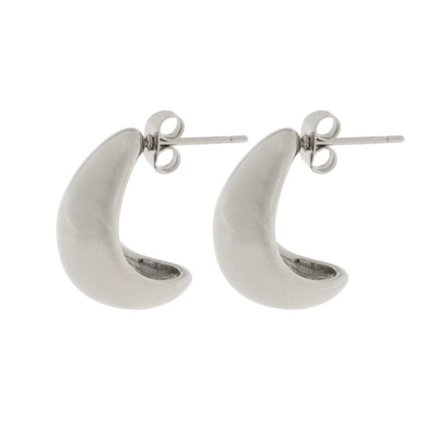 Beaux - Classic Chunky Stud Earrings Stainless Steel