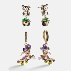 Disney Minnie Mouse & Figaro Halloween Earring Set
