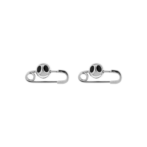 Chaos Edits Ghost Face Pin Earrings