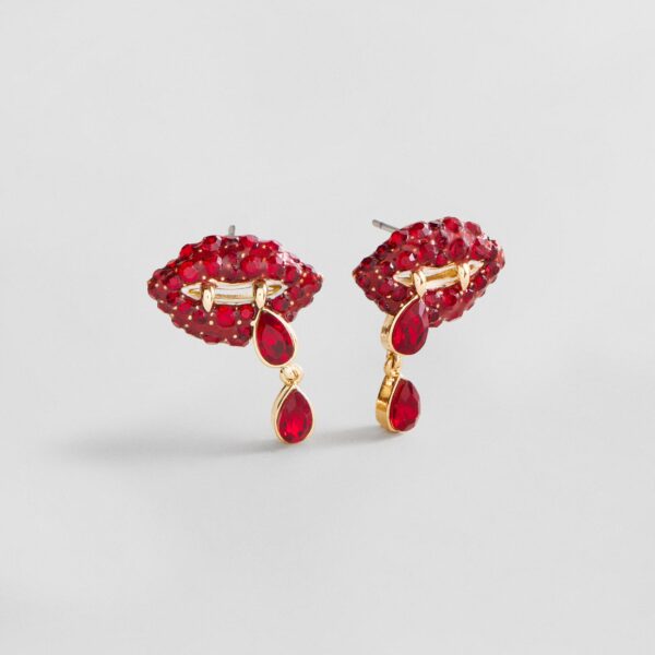 Bite Back Vampire Earrings