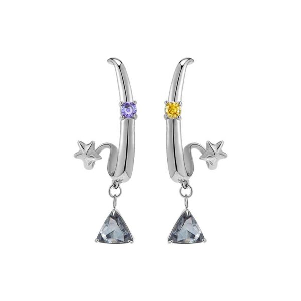 Christmas Colored Crystal Earrings