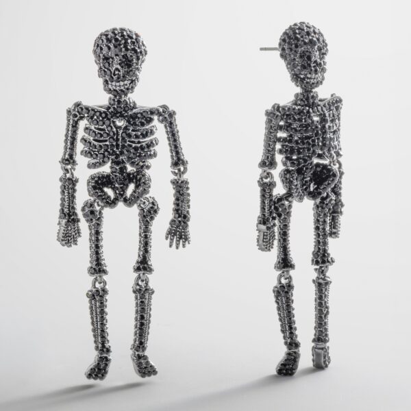 Bone-A-Fide Hottie Earrings - Black