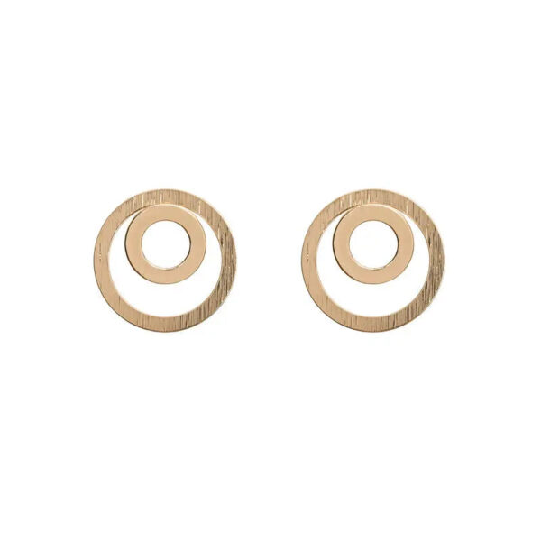 Two Circle Earrings
