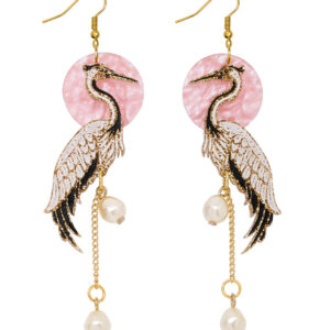 Crane Earrings