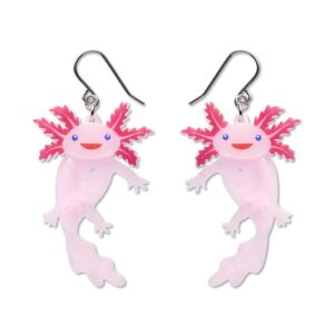 Axolotl Drop Earrings