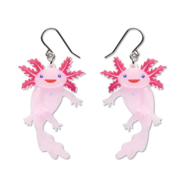Axolotl Drop Earrings