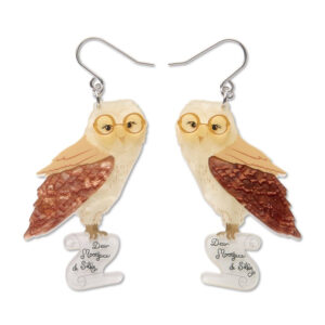 Barny Owl Drop Earrings