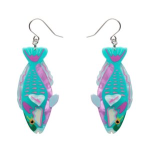 Bleeker's Parrotfish Drop Earrings