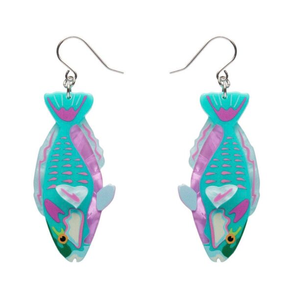 Bleeker's Parrotfish Drop Earrings