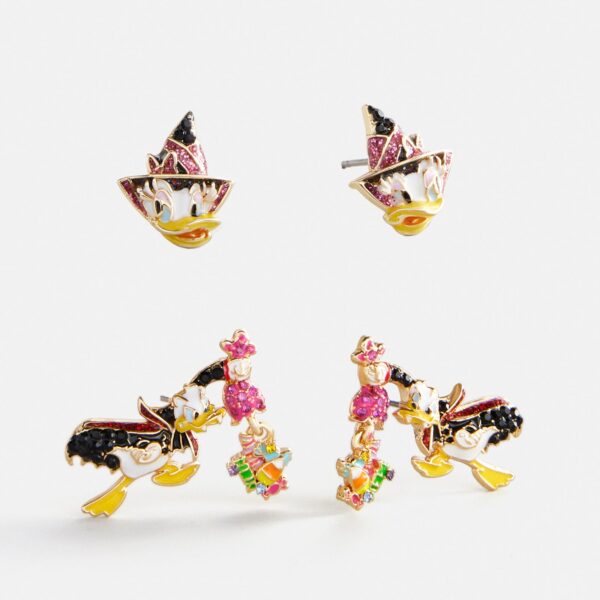 Disney Donald Duck & Daisy Duck Halloween Earring Set