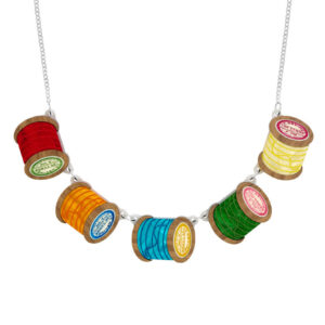 Cotton Reel Link Necklace