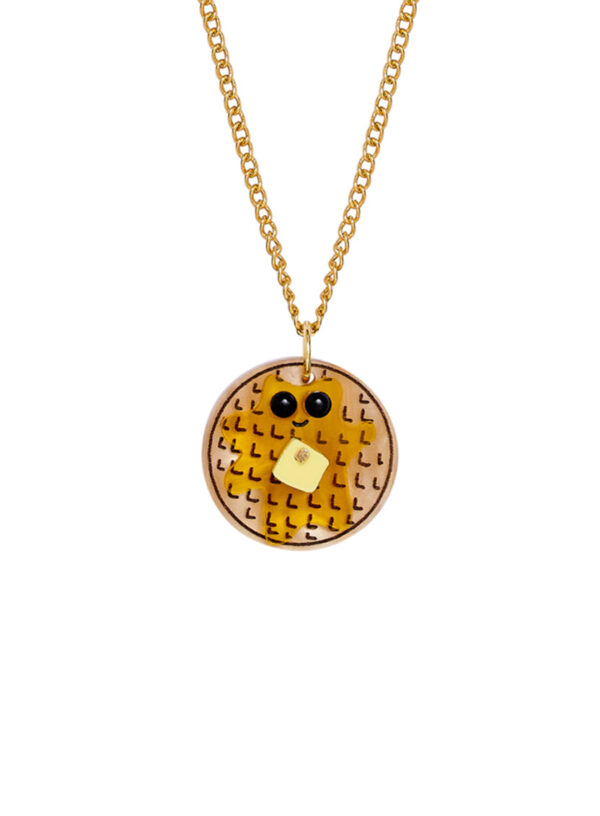 Waffle Pendant