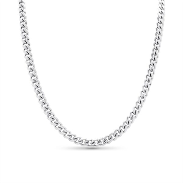 Curb Chain Necklace (Silver)