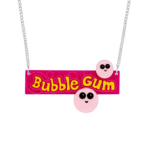 Bubble Gum Wrapper Necklace