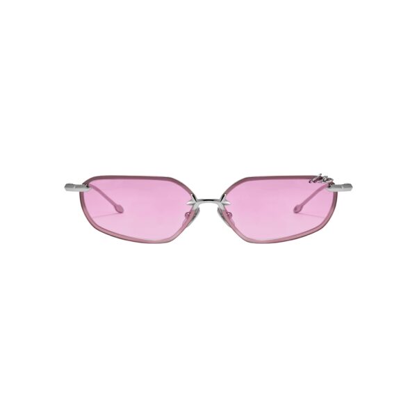 Piercing Ring Slim-Frame Sunglasses